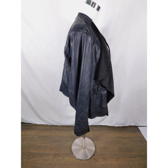 Her Universe Thor Faux Leather Jacket L Open Front - Picture 7 of 11